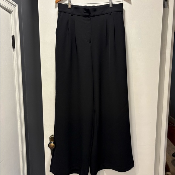 LOFT Versa Black Wide Leg Pants - Picture 5 of 6